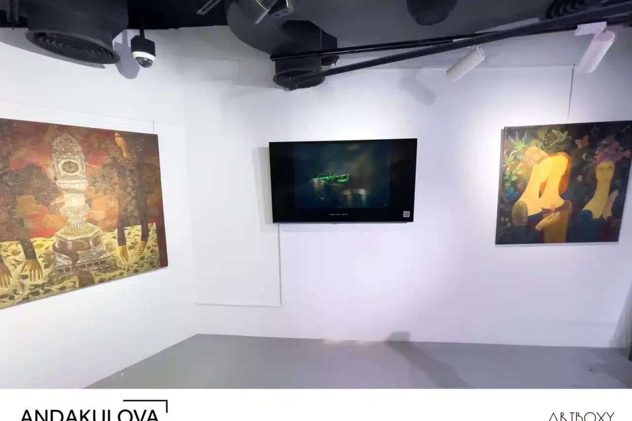 Austellung in der Andakulova Gallery in Dubai