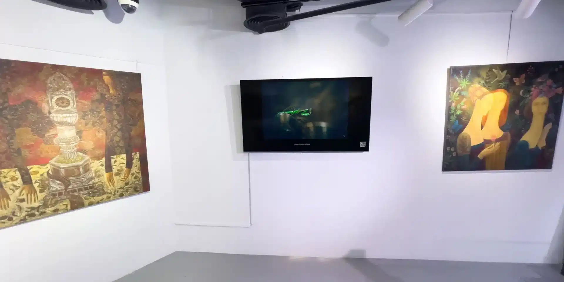 Austellung in der Andakulova Gallery in Dubai